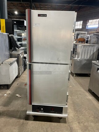 Great! Cres Cor Commercial Insulated Food Warmer/Proofing Cabinet! With 2 Door Access! On Casters! 120V 1 Phase! Model: 5495 039 SN: DJH-K5111C!