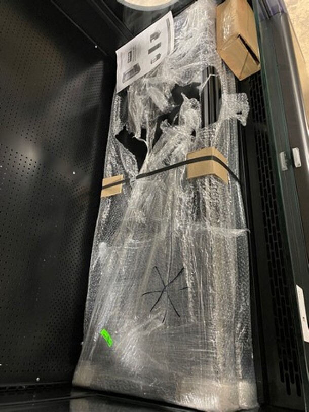 NICE! NEW! SCRATCH-N-DENT! Ojeda Commercial Refrigerated Open Grab-N-Go Case Merchandiser! With View Through Sides! Model: ALPA120H SN: 002261930621A 120V 60HZ 1 Phase - Image 5 of 12