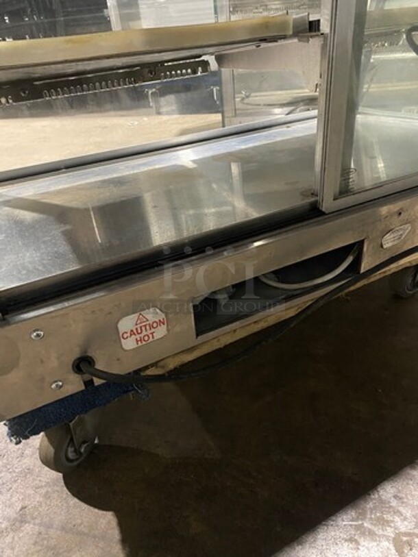 Vendo Commercial Countertop Food Warming Display Case! All Stainless Steel! Model: HFD000006 SN: 1453453 115V 60HZ 1 Phase - Image 6 of 9