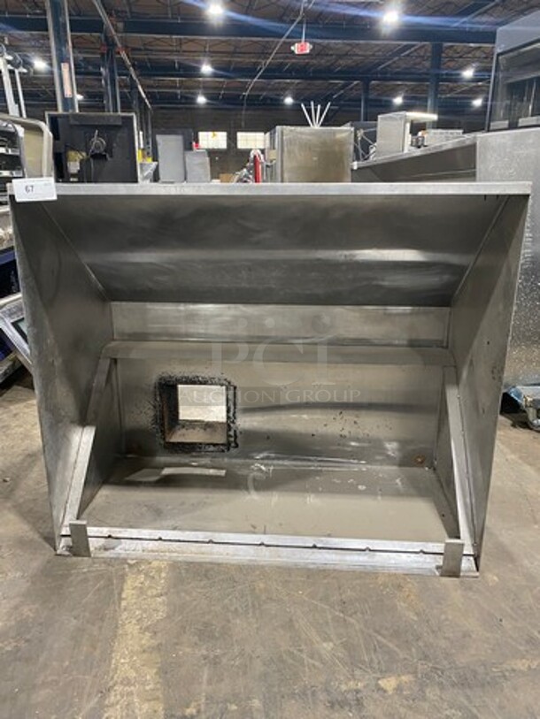 Solid Stainless Steel Commercial Hood System!