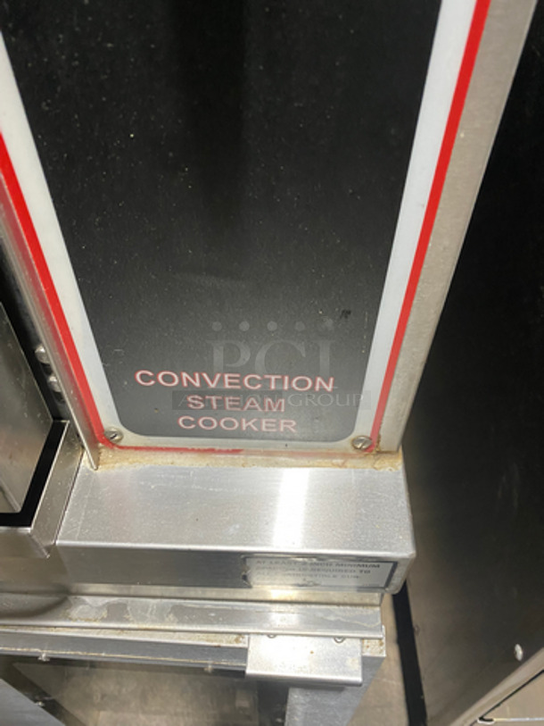 Market Forge Commercial Dual Cabinet Convection Steam Cooker! All Stainless Steel! On Legs! - Image 4 of 8