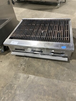 RADIANCE ALL STAINLESS STEEL Heavy Duty Commercial Natural Gas Powered CHAR GRILL!  