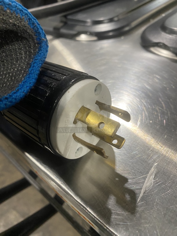 TAYLOR CROWN Commercial 3 Handle Ice Cream Machine! All Stainless Steel! On Casters! Model: C72333 Serial M3113698  - Image 8 of 8