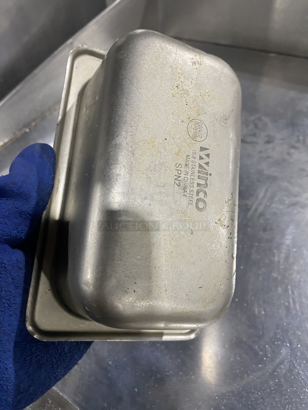 WINCO Stainless Steel 1/9" Food Bowls! 12X Times Your Bid! - Image 4 of 4