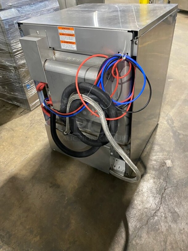 Sweet! LATE MODEL Hobart Commercial Under The Counter Dishwasher! With Dish Rack! All Stainless Steel! Model LXER Serial 231186908! 120/208-240V 1Phase! - Image 3 of 11