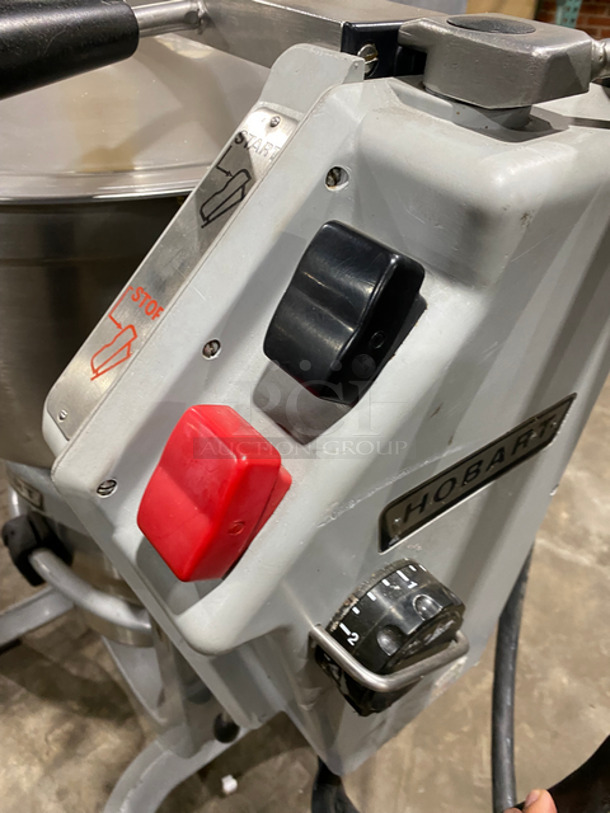 NICE! Hobart Commercial Vertical Cutter/Mixer/Mincer! All Stainless Steel! On Legs! Model: HCM450 SN: 311216113 200V 60HZ 3 Phase - Image 6 of 8