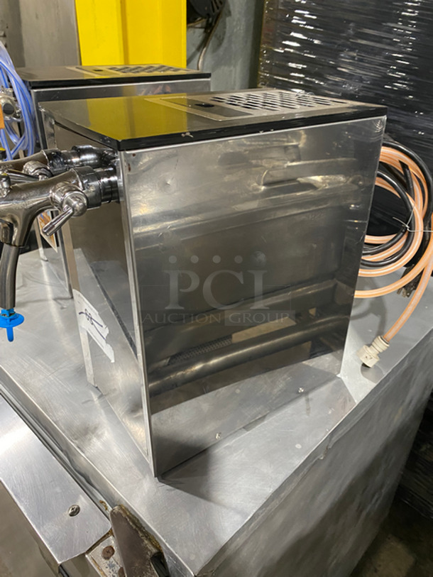 LATE MODEL! 2016 Lindv Countertop Dual Tap Flow Type Cooler! Model: HFC SN: 2305 115V 60HZ 1 Phase - Image 2 of 6
