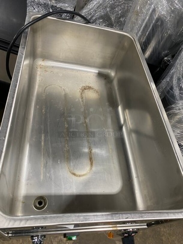 Omcan Commercial Countertop Triple Food Warmer! All Stainless Steel! Model: TS9099 120V - Image 6 of 9