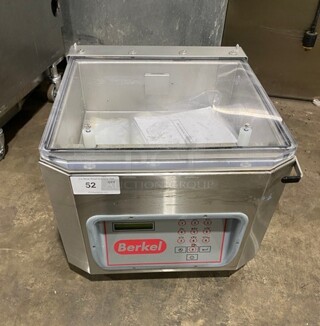 Berkel Stainless Steel Commercial Countertop Vacuum Sealer! Working When Removed! MODEL 350 SN:11973 120V 1PH