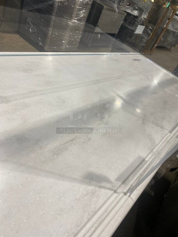 NICE! Structural Concepts Starbucks Style Refrigerated Open Grab-N-Go Display Case! With Glass Enclosed Merchandiser Showcase On Top! 220V 1 Phase! Model: SBZ6652DR SN: 1875277 HX369249! Working When Removed! - Image 5 of 8