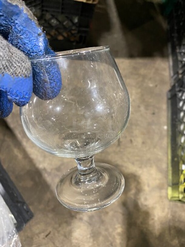 MISCELLANEOUS! Assorted Style Stemmed Wine Glasses And Drinking Glasses! And More! Includes Black Poly Crate! 5x Your Bid! - Image 2 of 6