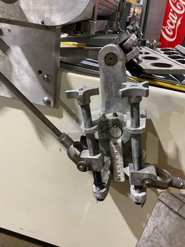 WOW! Champion Commercial Electric Powered Cookie Depositor! With 3 X Dye's! On Casters! WORKING WHEN REMOVED! Model: 65SETL SN: 01020 115V 60HZ 1 Phase - Image 10 of 12