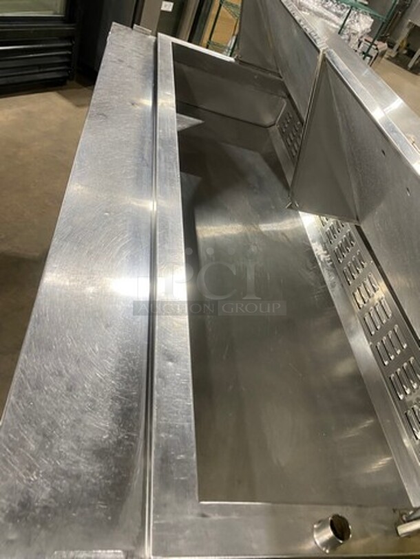 Spartan Commercial Refrigerated Sandwich Prep Table! With 3 Door Storage Space Underneath! Poly Coated Racks! All Stainless Steel! On Casters! Model: SST7230 115V - Image 8 of 8