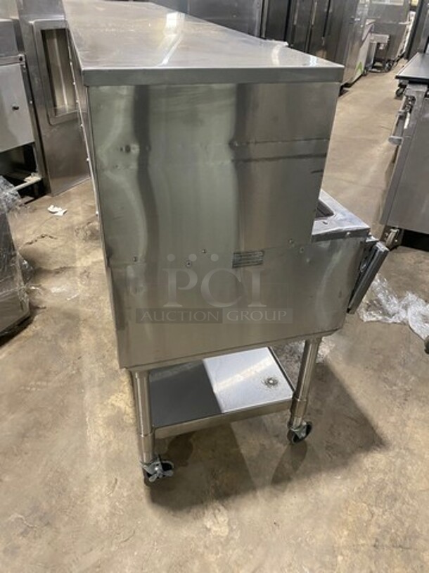 Eagle Commercial Electric Powered 5 Well Steam Table! With Storage Space Underneath! All Stainless Steel! On Casters! Model: YSPHT5 SN: 2008990236 208V 60HZ 1 Phase - Image 2 of 8