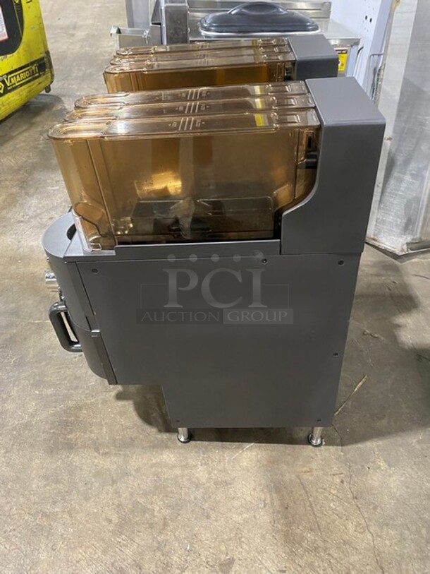 Clover Vertica Series Starbucks Style Commercial Countertop Coffee Brewer! With 6 Flavor Hoppers! On Legs! 208V! Model: CM9700 SN: CVDT23002489! - Image 3 of 10