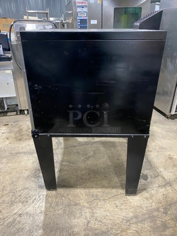 Peerless Commercial Natural Gas Powered Double Deck Baking/ Pizza Oven! With Stones! All Stainless Steel! On Legs! - Image 2 of 9