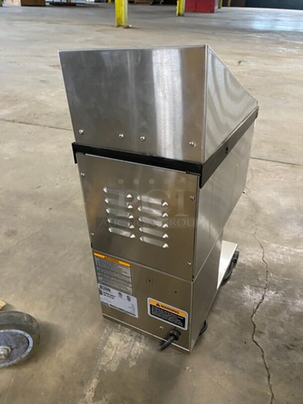 Bunn Commercial Countertop Dual Coffee Bean Grinder Machine! Stainless Steel Body! Model: MHG SN: MHG0020483 120V 60HZ 1 Phase - Image 4 of 9