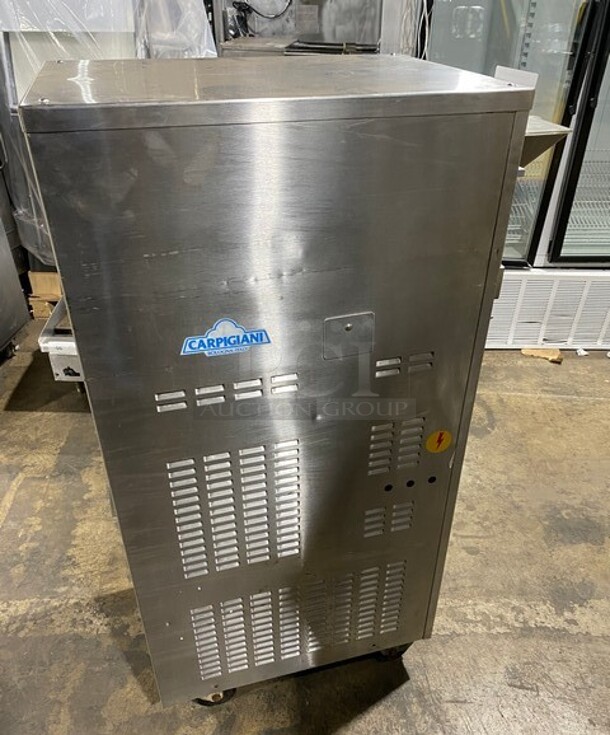 Carpigiani Commercial Floor Style Ice Cream Batch Freezer! All Stainless Steel! Model LABO2030C Serial 447289! On Casters! - Image 4 of 9