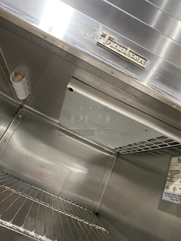 Traulsen Commercial Single Door Reach In Cooler! All Stainless Steel! On Legs! MODEL RHT132WREFHS RN:T422500C99 115V 1PH - Image 6 of 9