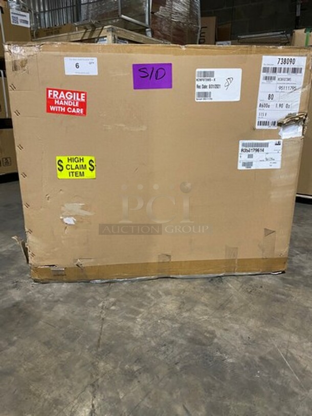 SCRATCH-N-DENT! Kelvinator Commercial Reach Down Freezer! Model: KCNF073WS SN: 95111795 115V - Image 1 of 10