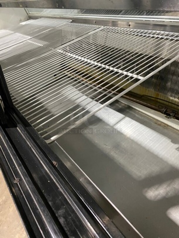 S & V Commercial Refrigerated Deli/Bakery Display Case! With Slanted Front Glass! With Sliding Glass Rear Access Doors! Model: DEL8SC SN: E1997150 115V 60HZ 1 Phase - Image 6 of 10