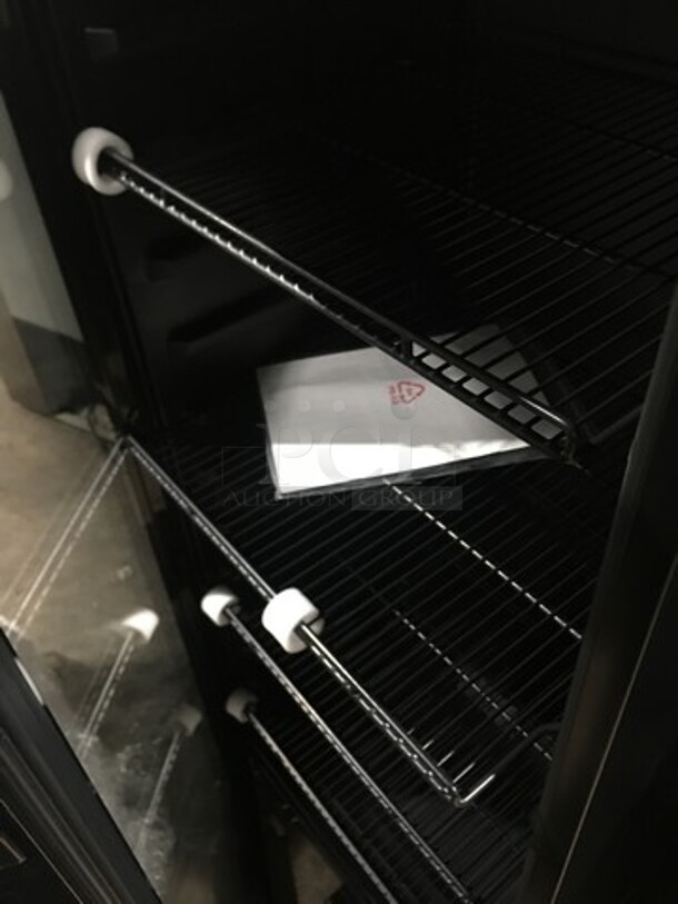 NEW! OUT OF THE BOX! SCRATCH-N-DENT! Whynter Single Door Wine Bottle Cooler/Chiller! With View Through Door! With Racks! 34 Wine Bottle Capacity! Model: FWC1201BB 115V - Image 7 of 10