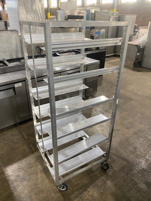 Channel Metal Commercial Pan Transport Rack! Model AUR12 Serial 835384004067! On Casters!
 - Image 3 of 5