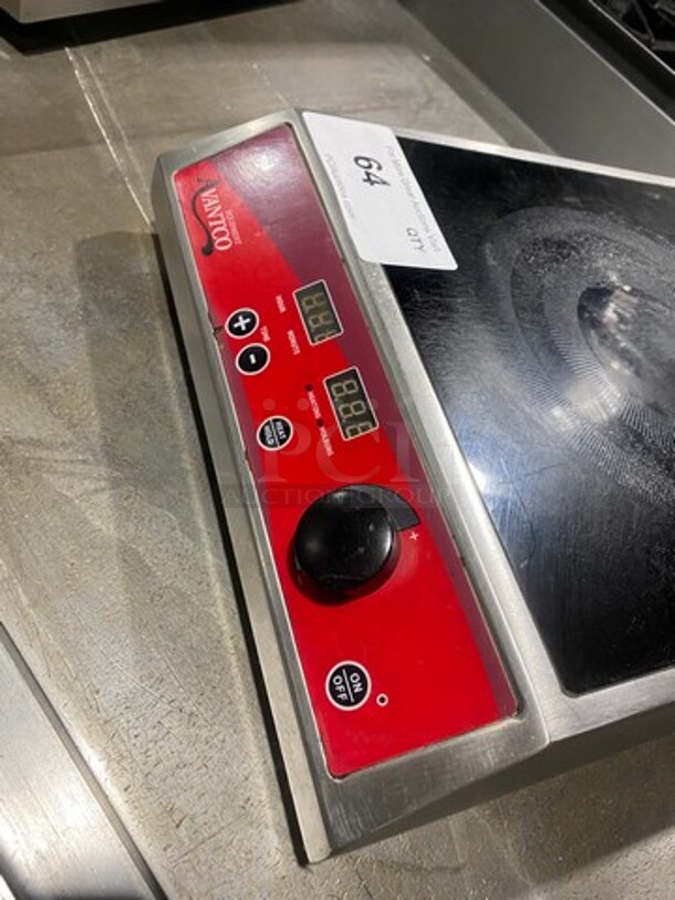 2017 Avantco Counter Top Single Induction Burner Cook Top! Model IC1800! 120V 1 Phase!  - Image 3 of 5