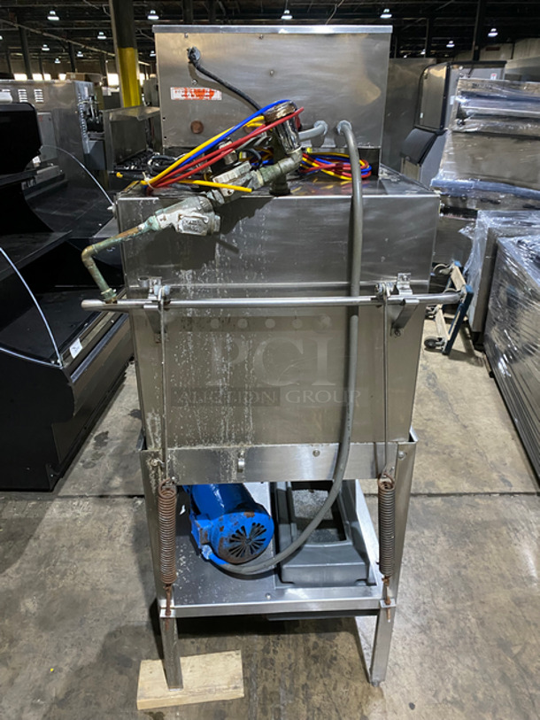 Jackson Commercial Pass-Through Dishwasher! All Stainless Steel! On Legs! Model: CONSERVERI SN: 6947MC 115V 60HZ 1 Phase - Image 3 of 12
