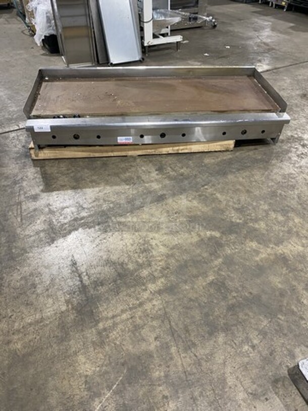 NCR 72Inch Natural Gas Powered Flat Griddle!
