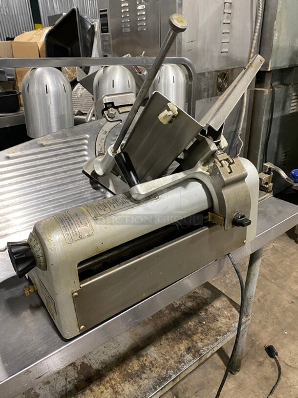 Hobart Commercial Countertop Deli Meat Slicer! All Stainless Steel! Model 1812 Serial 561044942! 120V 1Phase! - Image 2 of 8
