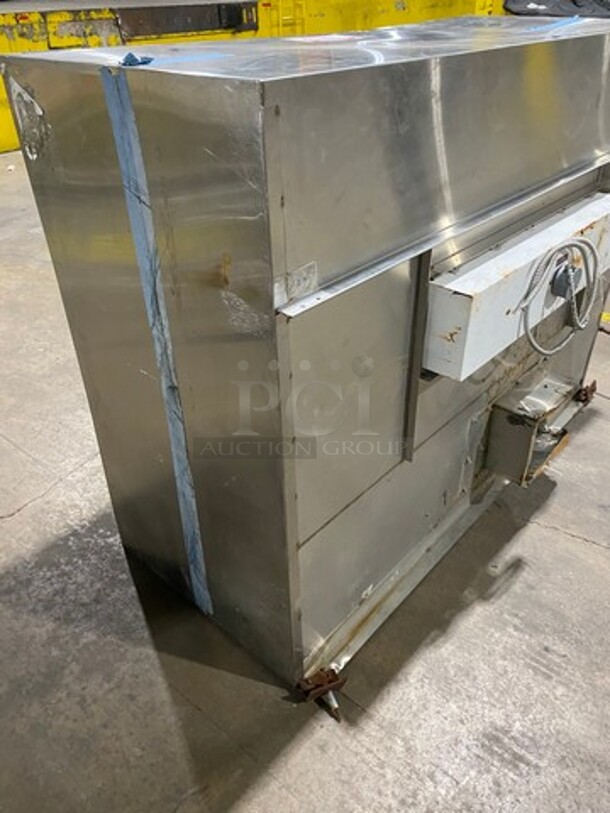 Avtec Commercial 6FT Exhaust Hood! All Stainless Steel! Model: AXWOA SN: 52877A - Image 4 of 12