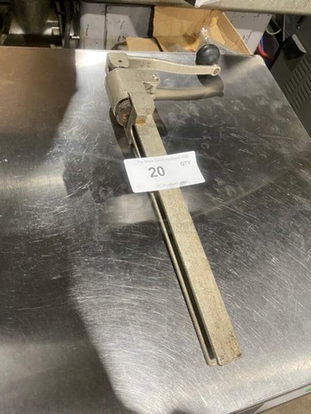 Stainless Steel Commercial Manual Can Opener! - Image 5 of 5