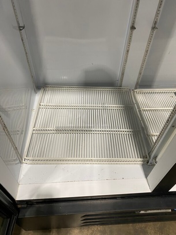 Beverage Air! Commercial 2 Door Reach In Cooler Merchandiser! With View Through Doors! With Poly Coated Racks! MODEL LV491B 115V 1PH - Image 6 of 9