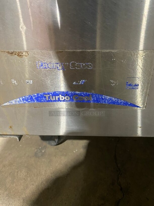 Turbo Air Stainless Steel Commercial Sandwich Salad Prep Table Bain Marie Mega Top on Commercial Casters! Model TST-48SD 155V 1PH - Image 8 of 10