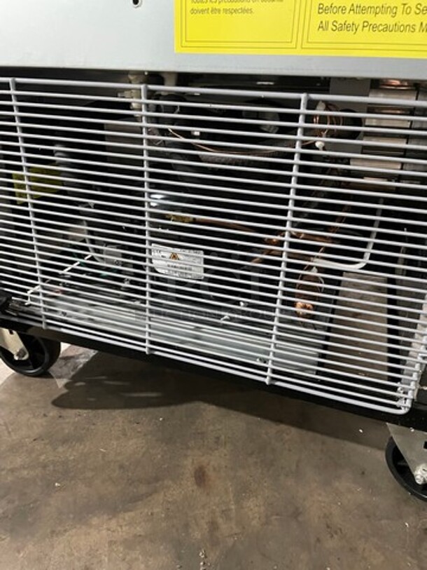 COOL! NEW! LATE MODEL! Maxx Cold Commercial Single Door Reach In Freezer! With Poly Coated Racks! All Stainless Steel! On Casters! Model: MXSF23FDHC SN: S201932241 115V 60HZ 1 Phase - Image 8 of 9