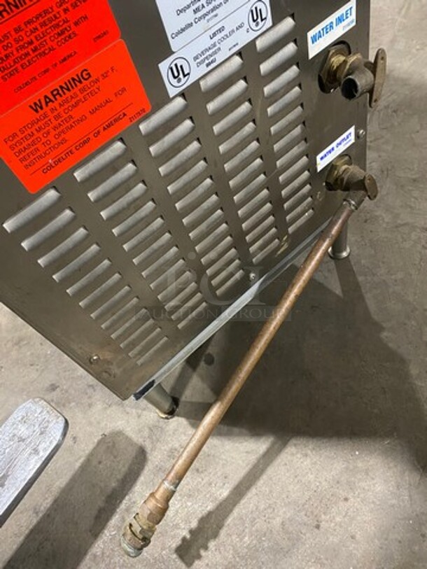 Coldelite Commercial Countertop Slushie/ Frozen Beverage Dispenser! Model: UC151 SN: N427201 115V 60HZ 1 Phase - Image 9 of 9