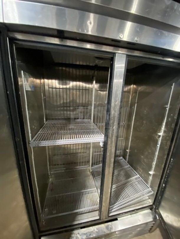 True Commercial 2 Door Reach In Freezer! With Poly Coated Racks! All Stainless Steel! WORKING WHEN REMOVED! Model: TS43F SN: 8893777 115V 60HZ 1 Phase - Image 5 of 10
