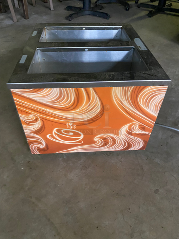 Duke Commercial Countertop 2 Bay Food Warmer! Stainless Steel! Model: CSW2TAM SN:  120V 60HZ 1 Phase - Image 3 of 8