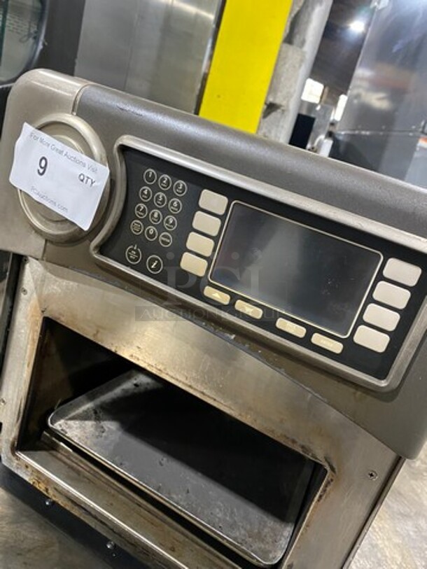 LATE MODEL! 2016 Turbo Chef Commercial Countertop Rapid Cook Oven! On Small Legs! Model: NGO SN: NGOD24343 208/240V 60HZ 1 Phase - Image 7 of 8