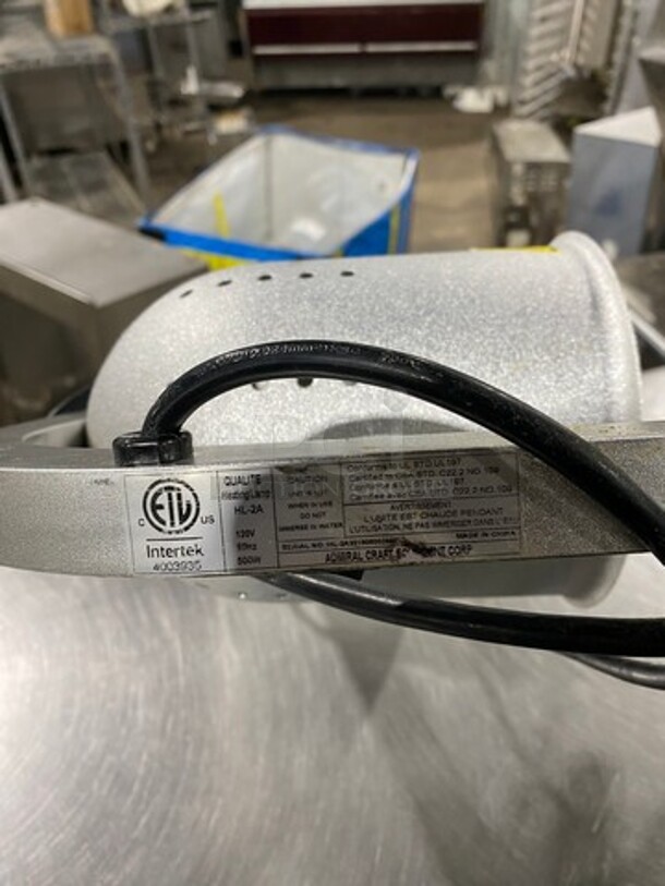 Qualite Commercial Heat Lamp! Model: HL2A SN: HL2A201906050897 120V - Image 6 of 7