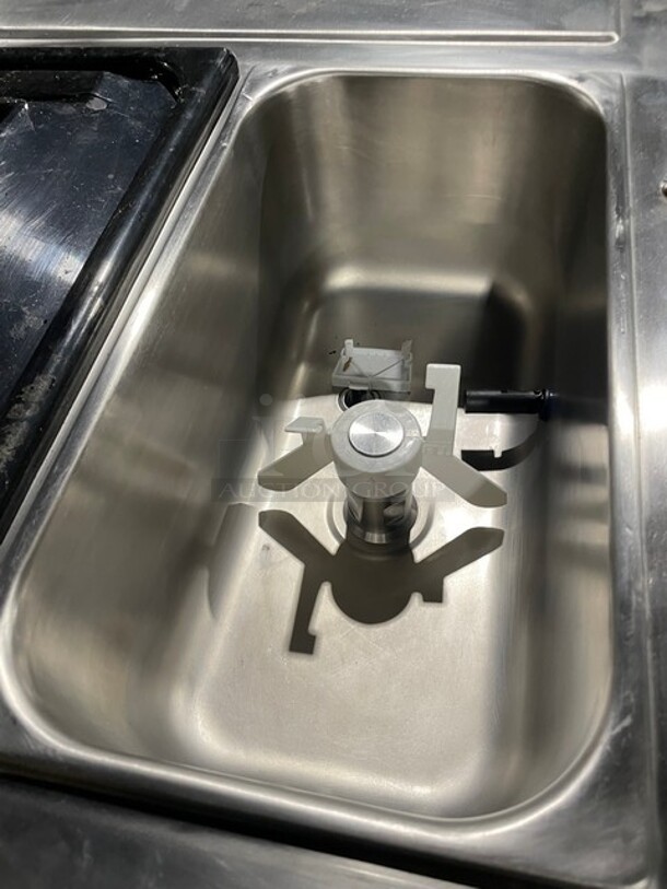 2017 Late Model! SpaceMan 3 Handle Counter Top Gravity Fed Ice Cream Machine! All Stainless Steel! Model 62535 Serial 170562! 220V 1 Phase! Working When Removed! - Image 6 of 9