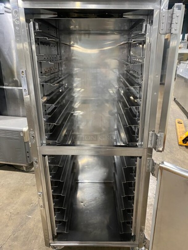 Cres Cor Commercial Electric Powered Split Door Roast-N-Hold Oven! All Stainless Steel! On Casters! Model: RO151FUA12DE4803Z SN: IBIJ0005120854 480V 60HZ 3 Phase - Image 5 of 9