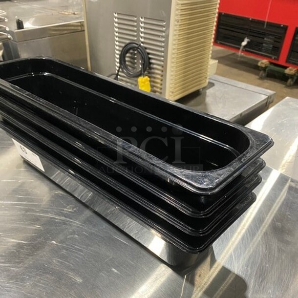 Cambro Black Poly Food Containers! 4x Your Bid - Image 2 of 7