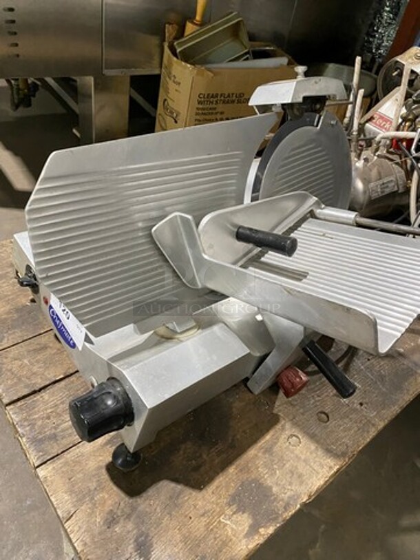 Globe Commercial Countertop Deli/ Meat Slicer! All Stainless Steel! Model: GC12D SN: 160352 115V 60HZ 1 Phase - Image 2 of 10