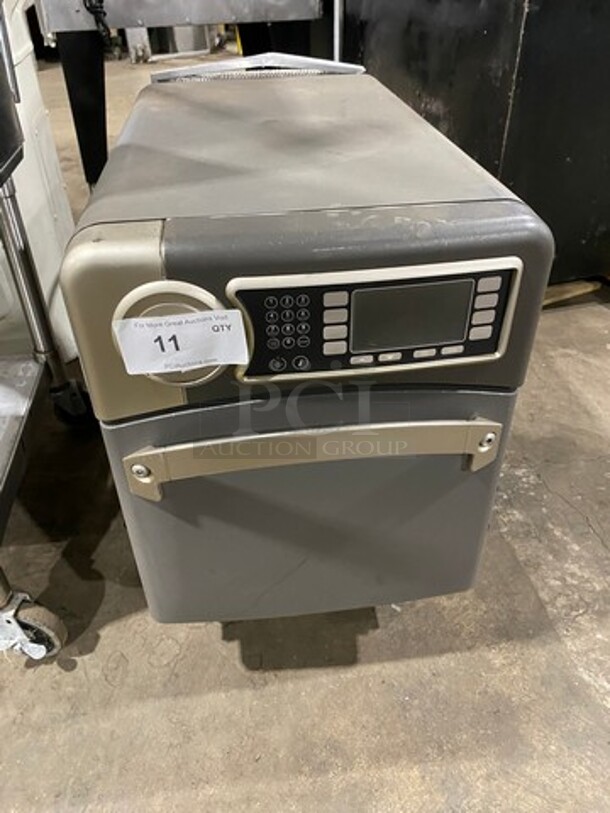 LATE MODEL! 2017 Turbo Chef Commercial Countertop Rapid Cook Oven! On Small Legs! Model: NGO SN: NGOD31108 208/240V 60HZ 1 Phase - Image 1 of 5