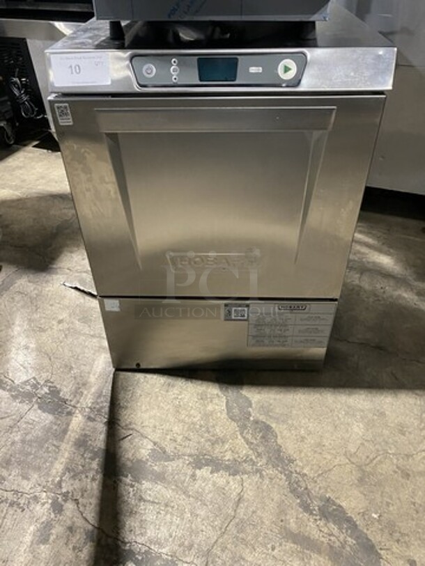 Sweet! Hobart Late Model Under The Counter Commercial Dishwasher! Advansys Series! Model LXER Serial 231229367! 120/208/240V 1 Phase! All Stainless Steel! 