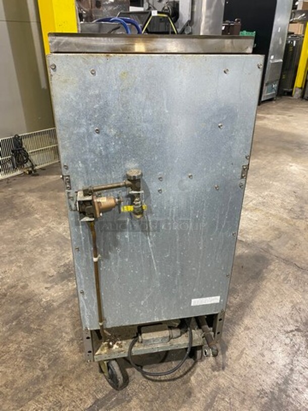 Frymaster Commercial Natural Gas Powered Commercial Pasta Cooker/Rethermalizer! With Backsplash! All Stainless Steel! WORKING WHEN REMOVED! Model: FBCR18CSE SN: 1208HR0002 - Image 3 of 8