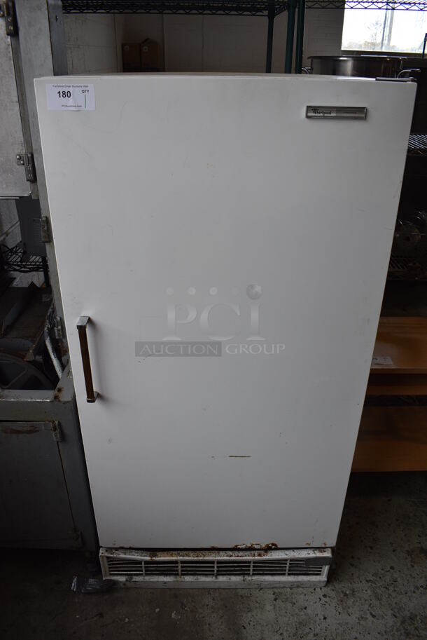 Whirlpool Model EAV 16B Single Door Reach In Freezer. 31.5x25x65. Tested and Working! - Image 1 of 7