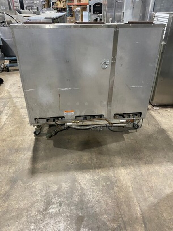 WOW! Pitco Commercial Natural Gas Powered 3 Bay Pasta Cooker! With Backsplash! All Stainless Steel! On Casters! Model: SRTG SN: G16AD007616 115V - Image 3 of 12